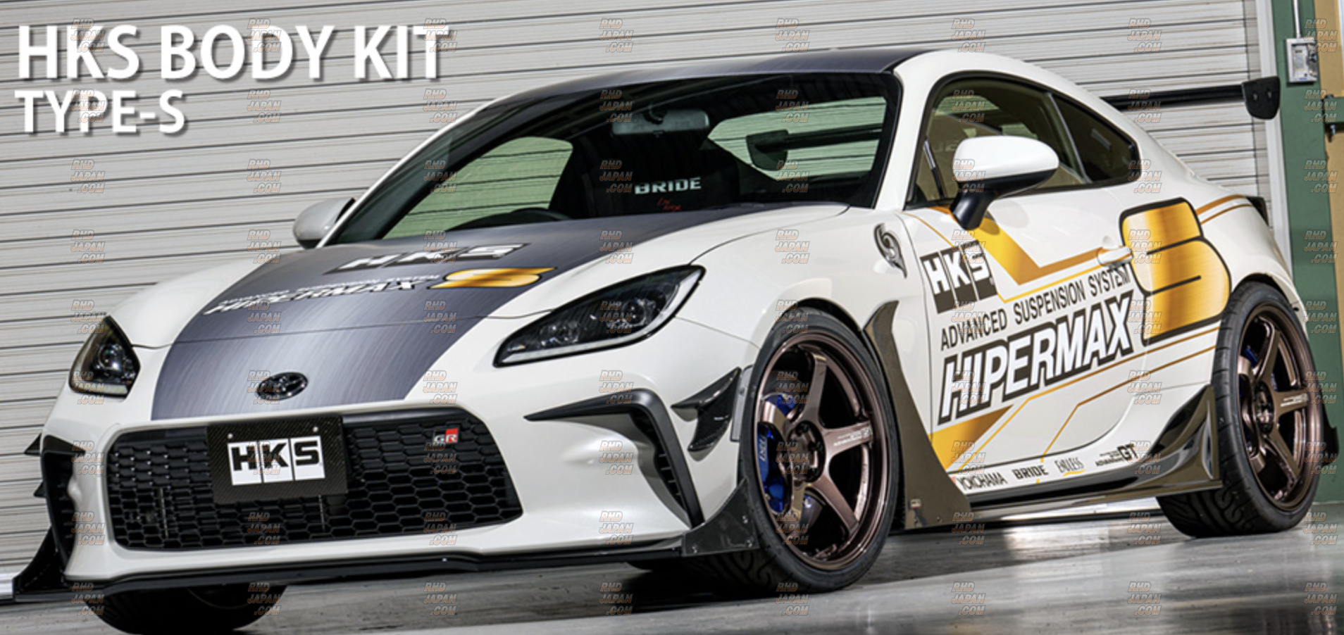 HKS Front Lip Spoiler Type-S - GR86 ZN8 - RHDJapan